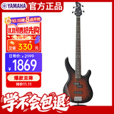 雅马哈（YAMAHA）电贝司 四弦贝斯入门初学吉他TRBX174 OVS落日色