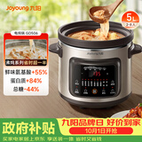 九阳（Joyoung）快炖电炖锅电炖盅电砂锅炖紫砂锅燕窝炖盅煮粥锅直炖5L大容量多功能锅 可预约保温GD506