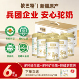 依巴特100%有机纯骆驼奶粉330g*6罐礼盒新疆原产驼乳中老年孕妇健康礼物