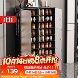 安尔雅 简易鞋柜经济型简约防尘小鞋架子多层组装塑料收纳柜玄关柜