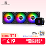 利民（thermalright）Frozen Horizon 360 BLACK ARGB 冰封雅境 一体式水冷散热器 CPU散热器 FH 360 BLACK ARGB