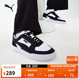 彪马（PUMA）经典透气休闲板鞋男女秋季小白鞋运动鞋CAVEN 399398 白-黑色-黑色-03 42 【尺码偏小】