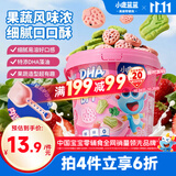 小鹿蓝蓝菠菠莓莓饼干宝宝儿童零食特添DHA藻油出游零食108g 3岁+