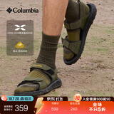 Columbia哥伦比亚户外男女缓震抓地耐磨舒适简约凉爽旅行运动凉鞋 383 男  BM8683  军绿色 40 (25cm)男(26cm)女