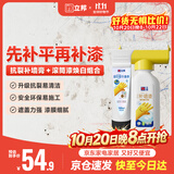 立邦钉眼孔洞修复包基础版墙面抗裂白色 补墙膏100ml+补墙漆500g