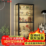 信京 手办展示柜乐高高达模型展示架泡泡玛特收纳陈列柜透明玻璃展柜