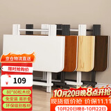 奇晟铭源LC-106  折叠桌80cm大方桌麻将桌牌桌简约家用桌子电脑桌