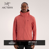 ARC'TERYX始祖鸟 GAMMA HOODY 防风 男子 软壳夹克 STONE RED/绯岩红 L