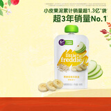 小皮（Little Freddie）燕麦香蕉苹果泥 婴儿水果泥 欧洲进口宝宝辅食泥谷物泥100g*1袋