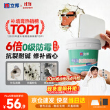 立邦开学季补墙膏墙面修复防霉抗菌墙面修补膏堵洞腻子膏白色2.5kg