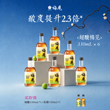 梅见果酒青梅酒12度超酸版 低度微醺果酒梅子酒伴手礼节日送礼 330ml*6瓶