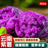 京地达云南紫薯软糯香甜净重5斤（2-5两/个）新鲜蔬菜源头直发包邮