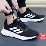 阿迪达斯（adidas）男鞋跑步鞋 2026秋季新款运动鞋低帮缓震耐磨透气休闲鞋子男 GALAXY/黑白透气/主推 42