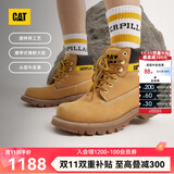 卡特（CAT）【商场同款】CAT卡特秋季男士休闲科罗拉多经典大黄靴户外工装靴 黄色女 38