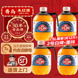 永红源原浆啤酒全麦白啤 青岛特色鲜啤酒精酿7天鲜活扎啤生啤1.5L桶装 【2号整箱装】 1.5L 4桶