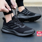 阿迪达斯（adidas）男鞋26秋季新款运动鞋轻便缓震透气网面低帮耐磨缓震跑步鞋子男 黑武士跑步鞋/透气/主推/偏小半码/拍前联系客服推荐 41 (255mm)