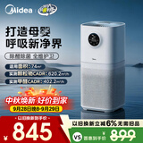 美的（Midea）【母婴认证】甲醛数显空气净化器鼻炎除醛除烟味异味过敏原空气净化机森林家L1pro