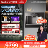 凯度（CASDON）嵌入式直饮机净饮机家用净水器冰热一体净水管线饮水机泉感ZS6杨幂同款