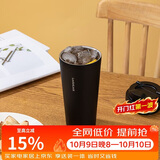 乐扣乐扣（LOCK&LOCK）遇见元气保温保冷咖啡杯弹跳盖男女颜值水杯550ML黑色