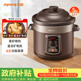 九阳（Joyoung）电炖锅电炖盅5L大容量紫砂预约电砂锅 多功能锅 智能定时精炖煮粥煲汤锅DG50Z-GD510