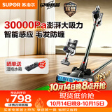 苏泊尔吸尘器家用无线绿光显尘车载大吸力智能调节除螨除尘猫毛狗毛宠物家庭【防缠绕】C11PLUS-L