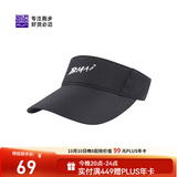 必迈（bmai）男女同款跑步竞速空顶帽遮阳速干透气跑步马拉松运动无顶帽子 骑士黑 头围52-64cm L 头围60-64CM