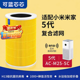 可蓝芯芯适配小米米家空气净化器  滤芯/过滤网/消毒机滤芯 适配米家5代/AC-M25-SC复合滤芯