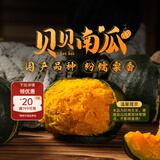 东方甄选贝贝南瓜国产品种细腻 净重4.8斤装新鲜蔬菜产地山东 坏果包赔 【贝贝南瓜 净重 4.8斤 装】（约4-8个/箱）