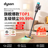 戴森（DYSON）V12 Detect SlimFluffy 家用吸尘器大吸力 显尘除螨 车载 吸猫毛神器 价保 两年质保