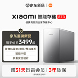 小米（MI）Xiaomi 智能存储8TB Nas多备份模式/本地存储AI相册/摄像机存储录制/微信/整机备份/智能中枢