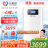 小激动双罐软水机家用2.8T/H大流量小型厨下式 全自动中央全屋净水软水系统套装 软化水除垢净水器设备 中央净水机J150（2.5T/H处理量）