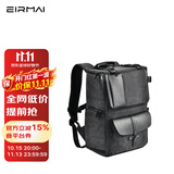 锐玛（EIRMAI）SD06单反相机包双肩摄影包数码微单包帆布防泼水旅行背包适用索尼富士佳能尼康相机包 炭黑色