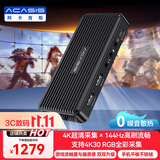 阿卡西斯HDMI视频采集卡4K144Hz游戏高刷单反微单相机大疆高清直播Switch/PS5苹果手机ipad手游VC-009MAX