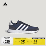 adidas RUN 60s 2.0复古休闲舒适跑步鞋男女阿迪达斯官方轻运动 牛仔蓝/白   41