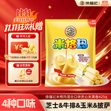 徐福记米格玛夹心米果卷425g/袋饼干约35根小包装休闲零食 早餐健康零食