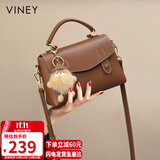 viney包包女包牛皮洋气剑桥包轻奢斜挎单肩包生日礼物品牌送女友老婆