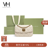 VANESSA HOGAN VH女包茵然软包轻奢小香风斜挎小包菱格链条单肩腋下包生日礼物