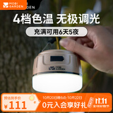 牧高笛（MOBIGARDEN）营灯 户外露营LED灯多功能便携营地灯帐篷挂灯钓鱼灯零星 沙石色PRO