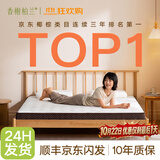 香榭柏兰椰棕床垫棕垫硬棕榈床垫子天然乳胶榻榻米定制薄护脊1.8x2米1.5cm 偏硬10cm厚（7cm环保0胶椰棕+防螨面料） 1.8米*2米