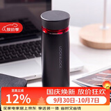 乐扣乐扣（LOCK&LOCK）菲特旋转盖轻量杯保温杯学生商务水杯450ml黑红 LHC4131BKR