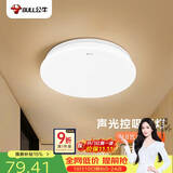 公牛（BULL）声光控感应吸顶灯MX-A018F-ES玄关门廊阳台灯具18W