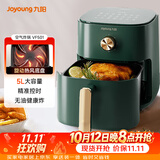 九阳（Joyoung）空气炸锅家用5L大容量不沾易清洗蒸汽嫩烤准确定时无油煎炸蒸烤一体机 KL45-VF501