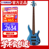 雅马哈（YAMAHA）电贝司 四弦贝斯入门初学吉他进阶摇滚演出专用TRBX304 FB工业蓝