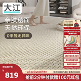 大江进口羊毛地毯客厅现代简约素色轻奢高级感沙发地毯140x200cm