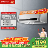 帅康（Sacon）中式抽油烟机家用 700mm 大吸力小尺寸 以旧换新上门安装经典老式脱排吸油烟CXW-200-M8303