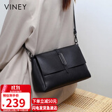 viney牛皮包包女包斜挎妈妈包中年轻奢单肩包生日礼物高级感送女友老婆