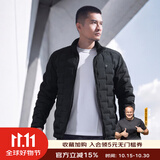 龙牙二代隐秋G70轻量便携立领羽绒服加强版保暖通勤休闲羽绒外套 极夜黑（立领） 4XL 180/100A