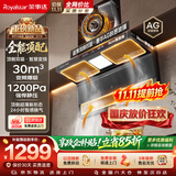 荣事达（Royalstar）非凡系列【无痕ES5|纳米抗污】抽油烟机30立方吸油烟机抽排变频大吸力家用上门安装CXW-500-ES5-09