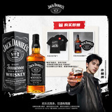 杰克丹尼（Jack Daniels）田纳西州威士忌  调和型洋酒 黑标礼盒 500ml*1