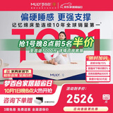 梦百合快充小蓝钻弹簧单人硬床垫护脊家用席梦思宿舍1.2米x2米适中偏硬